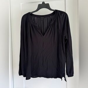 Ann Taylor V-neck blouse small